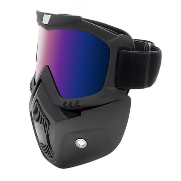 Motorcycle Goggles Face Mask Dirt Bike Motocross Off-Road MX ATV Eyewear Glasses