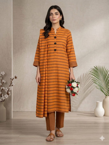 3PC Multani Susi khaadi lawn -10