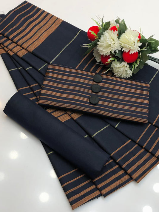 3PC Multani Susi khaadi lawn -07